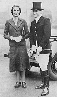 Mr and Mrs Derek Jackson (Pamela Mitford) Mr and Mrs Derek Jackson (Pamela Mitford)