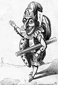 19th Century Mr Punch Print