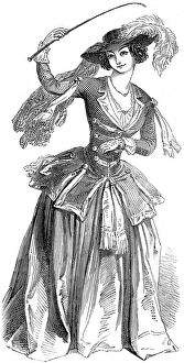 Mrs. Nisbett as Constance in The Love Chase Mrs. Nisbett as Constance in The Love Chase
