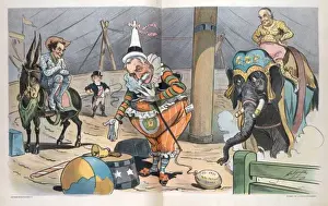 Puck Magazine Cartoons Prints: A much-needed comedy element in the campaign of 1900