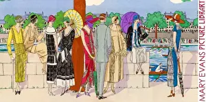 Waterfront Promenade Scene Prints: Mugpic4