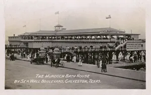 Murdoch Bath House, Galveston, Texas, USA Murdoch Bath House, Galveston, Texas, USA