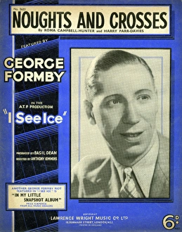 Music cover, George Formby, Noughts and Crosses Music cover, George Formby, Noughts and Crosses