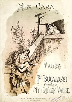Music cover, Mia Cara Waltz, by P Bucalossi Music cover, Mia Cara Waltz, by P Bucalossi