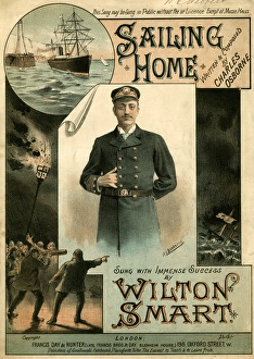 Music cover, Sailing Home, by Charles Osborne Music cover, Sailing Home, by Charles Osborne