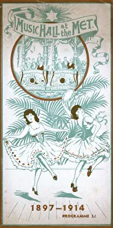 Music Hall at the Metropolitan Theatre, London - Brochure Music Hall at the Metropolitan Theatre, London - Brochure