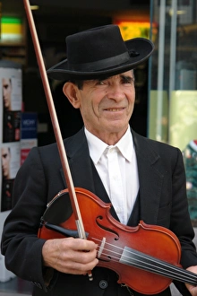 Musician from Gaula, in Funchal, Madeira Musician from Gaula, in Funchal, Madeira