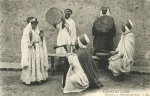 Musicians and Dancer - Southern Algeria Musicians and Dancer - Southern Algeria