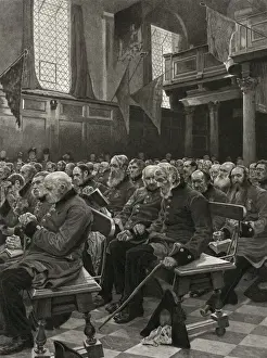 Military History Prints: The last muster