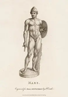 Mars Print: Ancient Greek God of War