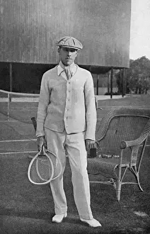 Norman Everard Brookes Print, Wimbledon Champion 1914