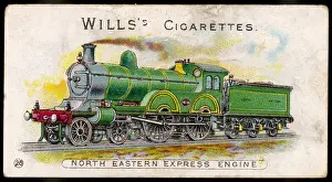 Locomotive History UK Prints: N Eastern Express Loco