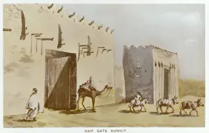 Naif Gate - Kuwait Print, circa 1910s