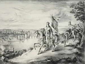 Medieval European Cityscape Prints: NAME?