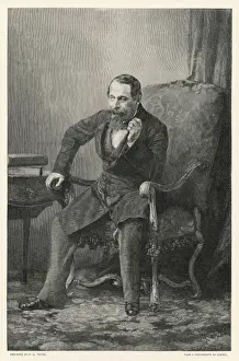 French Emperor Painting Prints: Napoleon III