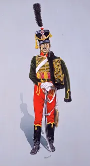 Napoleonic War - Hussar of the French 7th Hussars Napoleonic War - Hussar of the French 7th Hussars