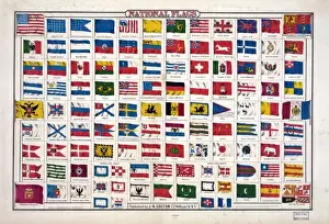 National Identity Prints: National Flags