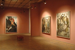 National Gallery of Arts. Interior. Tirana National Gallery of Arts. Interior. Tirana