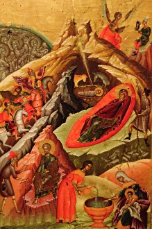 Nativity of Christ. 16th century, by Onufri Nativity of Christ. 16th century, by Onufri