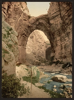 The natural arch, Constantine, Algeria The natural arch, Constantine, Algeria