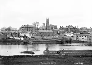 Early 1900s Irish Landscape Prints: Navan, Co Meath