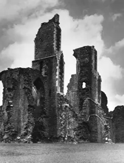 Neath Abbey Ruins, Glamorganshire, Wales Print: 12th century