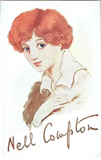 Vintage Theatre Performers Prints: Nell Compton