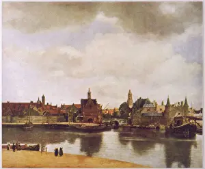 Prints of Delft: general view Delft Prints: Delft General View Print 1665