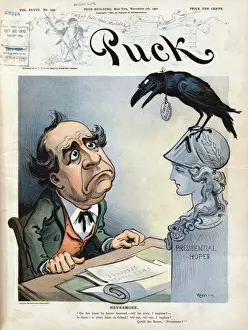 William Jennings Bryan Cartoon Prints: Nevermore