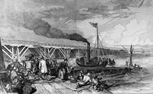 The New Holland Ferry, on the Humber, April 1848 The New Holland Ferry, on the Humber, April 1848