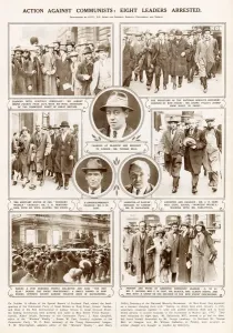 Action against Communists Print, 1925