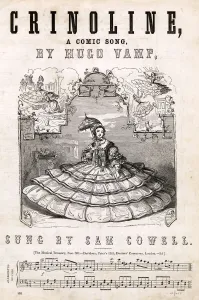 Mary Evans Prints Online Print of Crinoline circa 1850s
