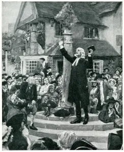 John Wesley, Methodist Preacher Print, 18th Century