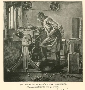 Sir Richard Tangyes First Workshop, Late 19th Century Print