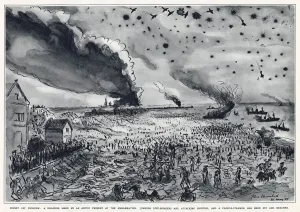 WW2 Dunkirk Evacuation Print, 30 May 1940
