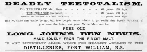 Deadly Teetotalism Print, 1890