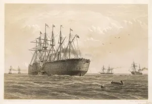 Great Eastern Steamship Prints: Ship - Gt Eastern (Cable)