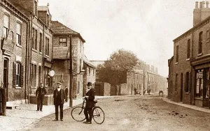 Early 1900s Kippax High Street Print