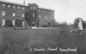 St Charles School, Brentwood Print 19th Century
