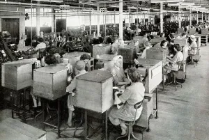 20th Century Tobacco Factory Print, Liverpool