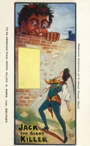 Vintage Theatre Posters UK Prints: Jack the Giant Killer, pantomime