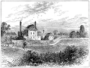 New River Head in 1609 Print