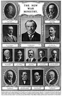 The New War Ministry, WW1 Print 1916