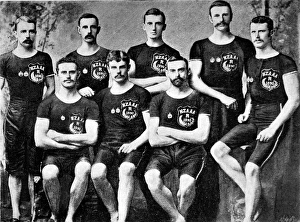 The New Zealand Amateur Athletic Team, 1890 The New Zealand Amateur Athletic Team, 1890