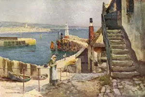 Early 20th Century Cornwall Prints: Newlyn / Cornwall C1910