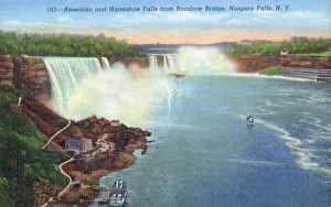 Niagara Falls - American and Horseshoe Falls Niagara Falls - American and Horseshoe Falls