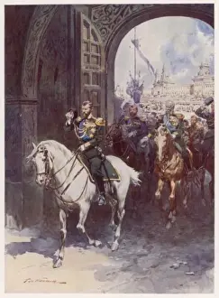 Russian Iconography Prints: Nicolas Ii / Kremlin Gate