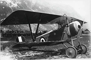 Nieuport 11 Bebe, used by the Italian air force Nieuport 11 Bebe, used by the Italian air force