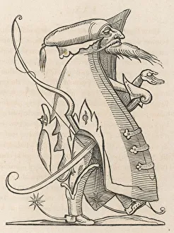 The noble figure of Francois I, King of France, sporting a long beard & moustache The noble figure of Francois I, King of France, sporting a long beard & moustache