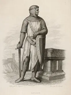 Norman Conquest History Prints: Normandy Duke Rollo